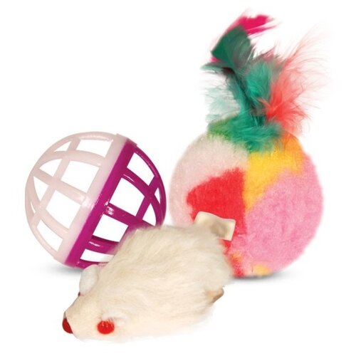 фото Набор игрушек "triol" (мышь, шар, мяч-погремушка)