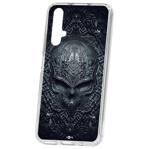 фото Чехол на honor 20 kruche print череп техно