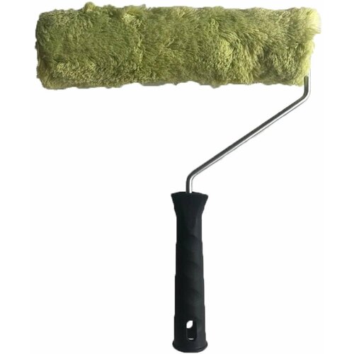 Валик полиакрил Зеленый 240мм, d 42мм, ручка 6мм, ворс 18мм, 580-2240