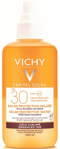 Спрей Vichy Capital Soleil спрей солнцезащитный двухфазный активатор загара SPF 30 200 мл