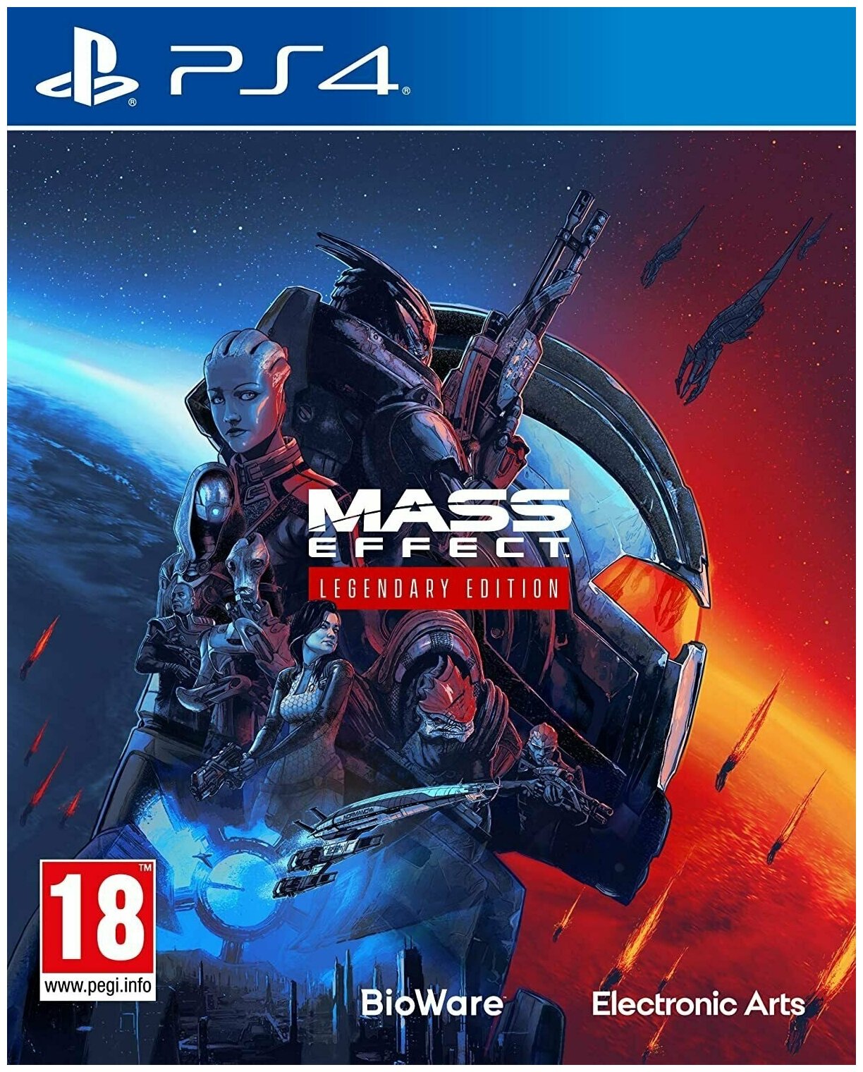 Игра Mass Effect Legendary Edition (Русские субтитры)(PS4)