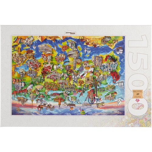 Пазл Step puzzle Art Collection Достопримечательности Европы (83059), 1500 дет., 58х85х4 см