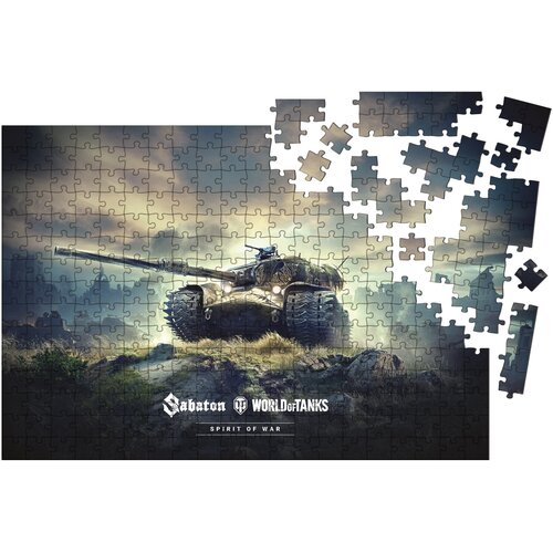 Пазл World of Tanks Sabaton Spirit of War Limited Edition набор звёздные войны кружка реальность 3d puzzle 500 элементов