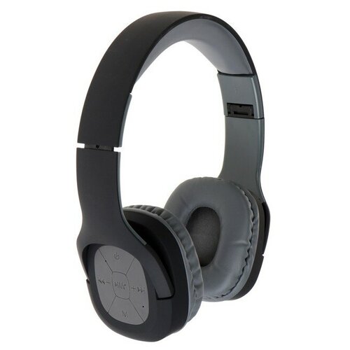 Наушники Perfeo FOLD PF_A4912 беспроводные накладные микрофон BT 40 200 мАч черные 1 шт 144500₽