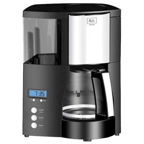 Кофеварка Melitta Optima Glass Timer черная 689900₽