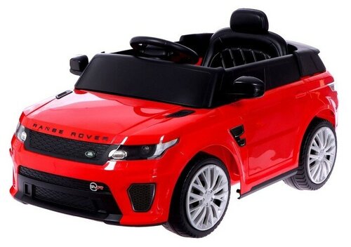 Электромобиль детский КНР Range Rover Sport SVR, цвет красный (6732)
