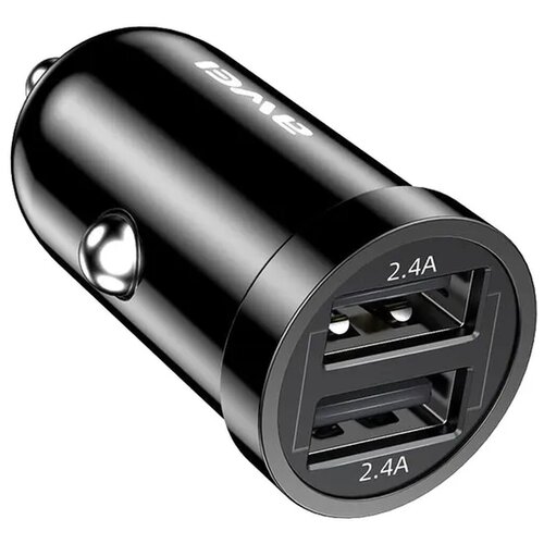 Автомобильное зарядное устройство Awei C-826 2USB 2,4A черное