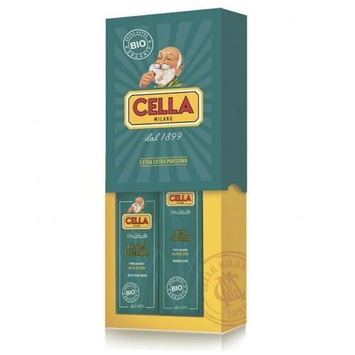 Cella Duo Organic - Подарочный набор для бритья