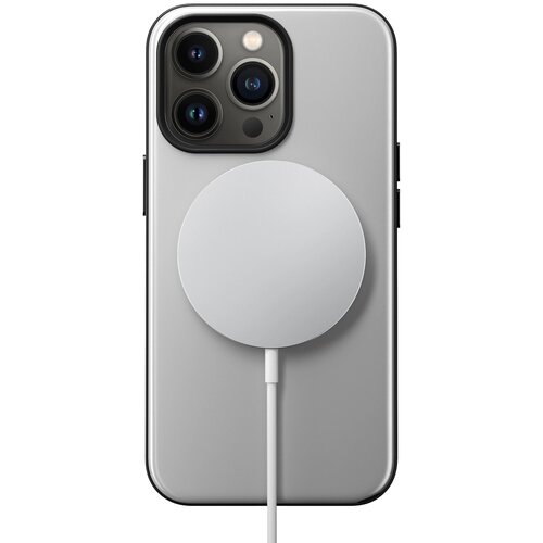 Гибридный чехол с поддержкой MagSafe Nomad Sport Case для iPhone 13 Pro (Серая Луна / Lunar Gray)