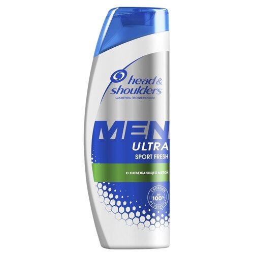 фото Head & Shoulders шампунь Men Ultra против перхоти Sports Fresh 400 мл