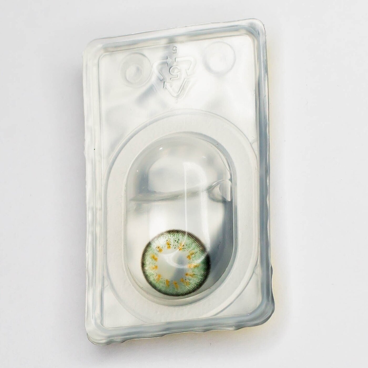 Контактные линзы EOS P-con D 14.0 303, 2 шт, R 8,6, D -2, 3 месяца, green