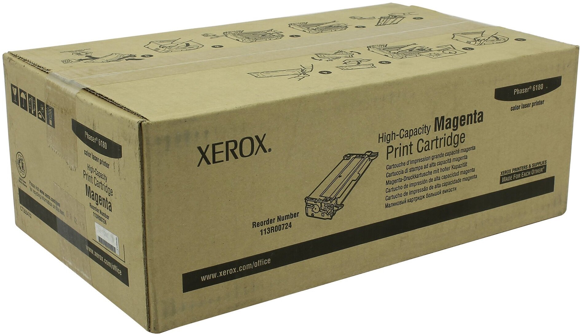 Xerox 113R00724 картридж пурпурный (6000 стр.)