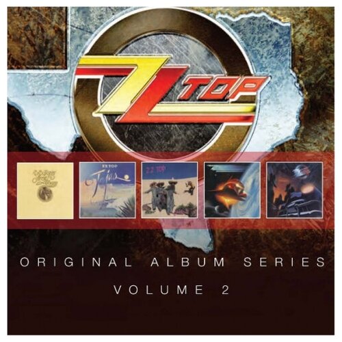 Компакт-диск EU ZZ Top - Original Album Series Vol,2 (5CD) компакт диски warner music fleetwood mac original album series 5cd