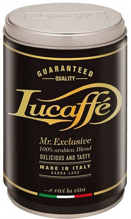 Кофе зерновой Lucaffe Mr Exclusive 250г ж/б 100% арабика (790638)