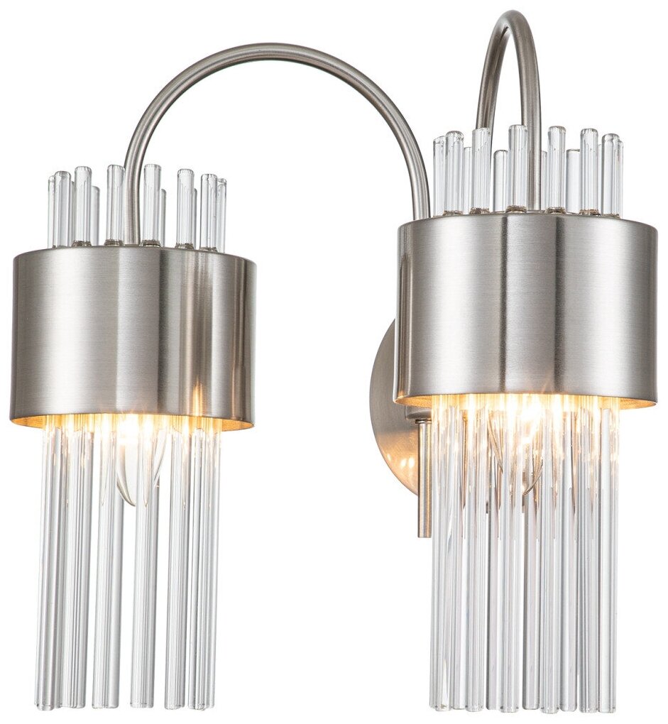 Бра Garda 656/2A E14*40W Satin nickel