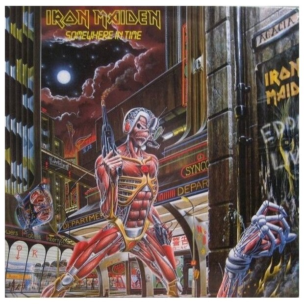 IRON MAIDEN Somewhere In Time, LP (Remastered,180 Gram Pressing Black Vinyl)