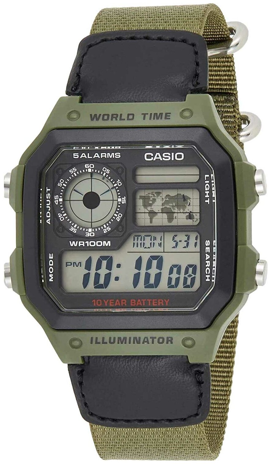 Наручные часы CASIO AE-1200WHB-3B