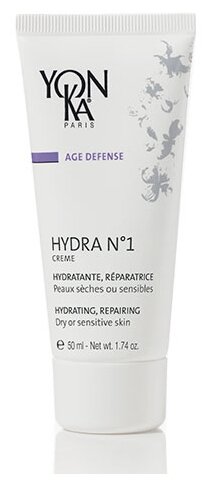 Yon-Ka Age Defense Hydra №1 Creme Крем для лица увлажняющий восстанавливающий для сухой и чувствительной кожи, 50 мл