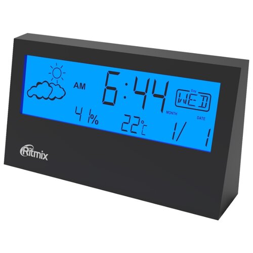 фото Метеостанции ritmix cat-044 black