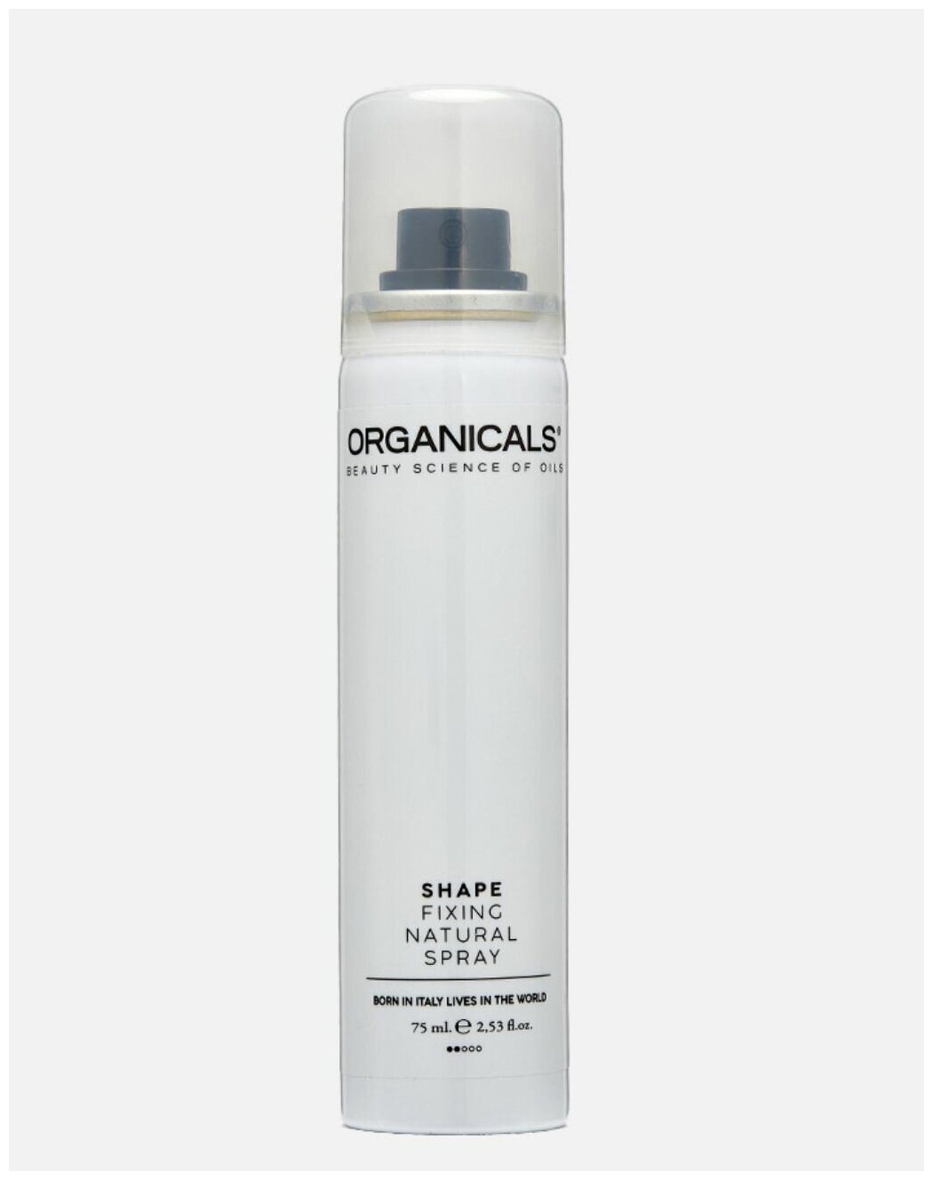 ORGANICALS Фиксирующий спрей для волос FIXING NATURAL SPRAY (75 мл)