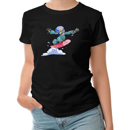 фото Футболка roly, размер s, черный