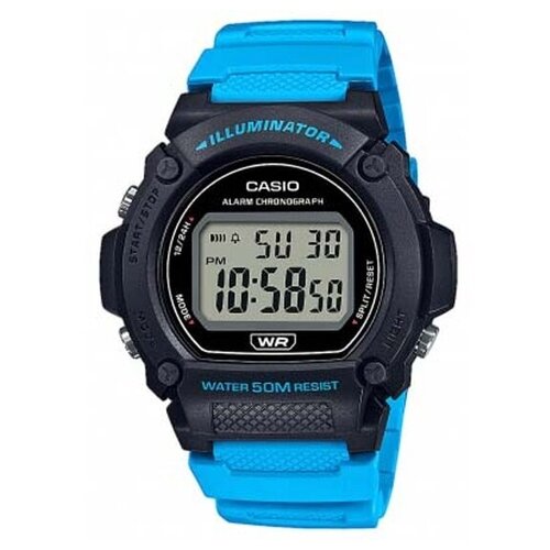 Наручные часы CASIO Collection W-219H-2A, синий