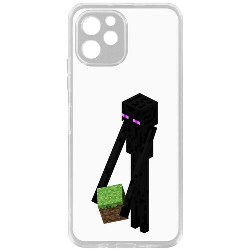 Чехол-накладка Krutoff Clear Case Minecraft-Эндермен для Huawei Nova Y61
