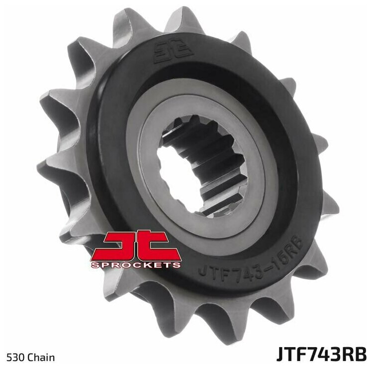 Звезда ведущая (передняя) JTF743.15RB 530 с демпфером