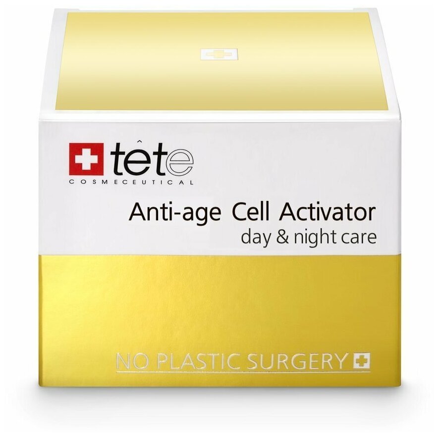 Омолаживающий крем для лица / TETe Anti-age Cell Activator (day and night), 50 ml