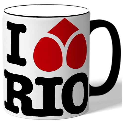 фото Кружка i love rio , я люблю рио drabs