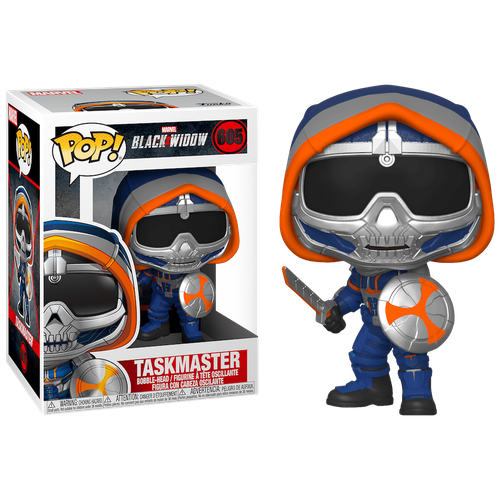 Фигурка Funko POP Taskmaster with Shield из фильма Black Widow