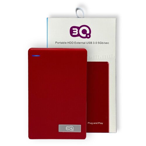 Внешний HDD 3Q Mash M275H Portable HDD External 500 ГБ Красный