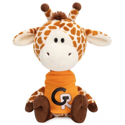 фото Мягкая игрушка 15см budi basa "жирафик жан в оранжевой футболке" (sa15-20) budi basa collection