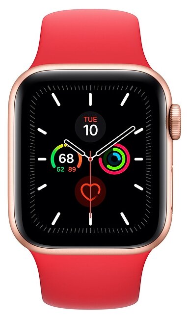 Умные часы Apple Watch Series 5 GPS 44mm Aluminum Case with Sport Band