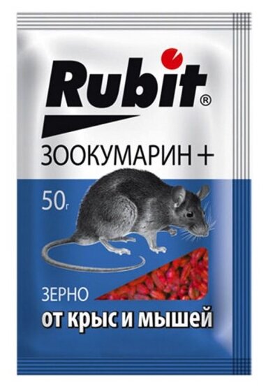 Средство Rubit Зоокумарин+ зерно 50 г