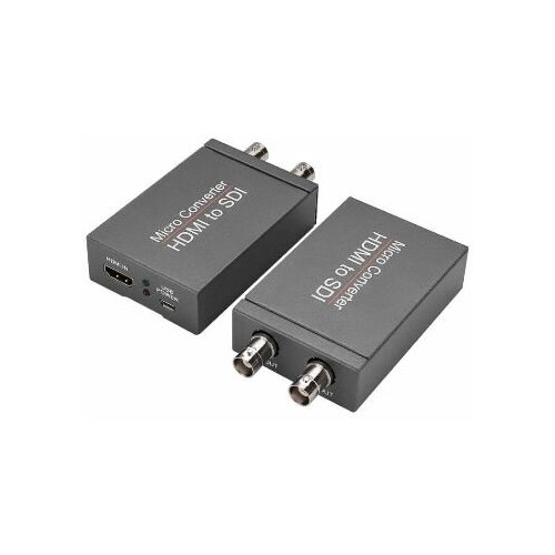 Конвертер, кабель-переходник, (адаптер) HDMI - 2 SDI 60 Гц 1080p hd к 3g sdi hd 1080p преобразователь hd sdi встроенный аудио конвертер с кабелем передачи данных sdi к hd hd к sdi