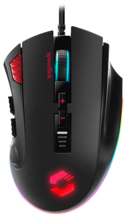 PC Мышь проводная Speedlink Tarios RGB Gaming Mouse black (SL-680012-BK)