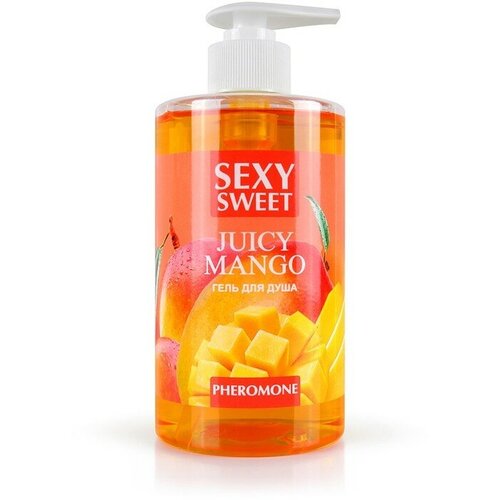 Гель для душа Sexy Sweet Juicy Mango с феромонами 430 мл Лаборатория ''Биоритм'' 9560168 .