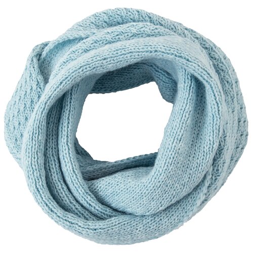 фото Шарф женский finn flare, цвет: светло-голубой a20-11141_106, размер: единый