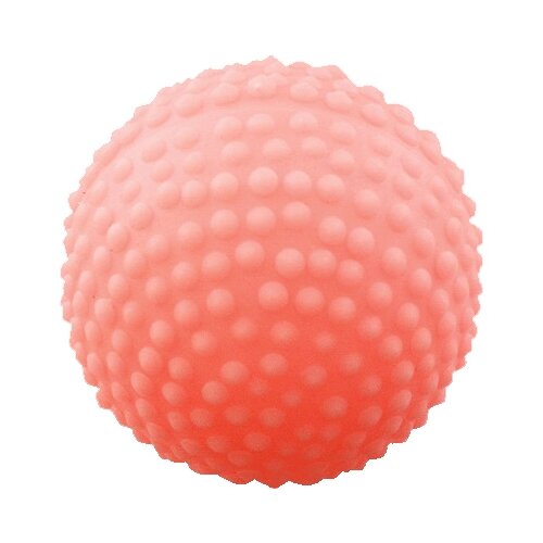 фото Мячик для собак зооник мяч игольчатый №3 (си72) розовый