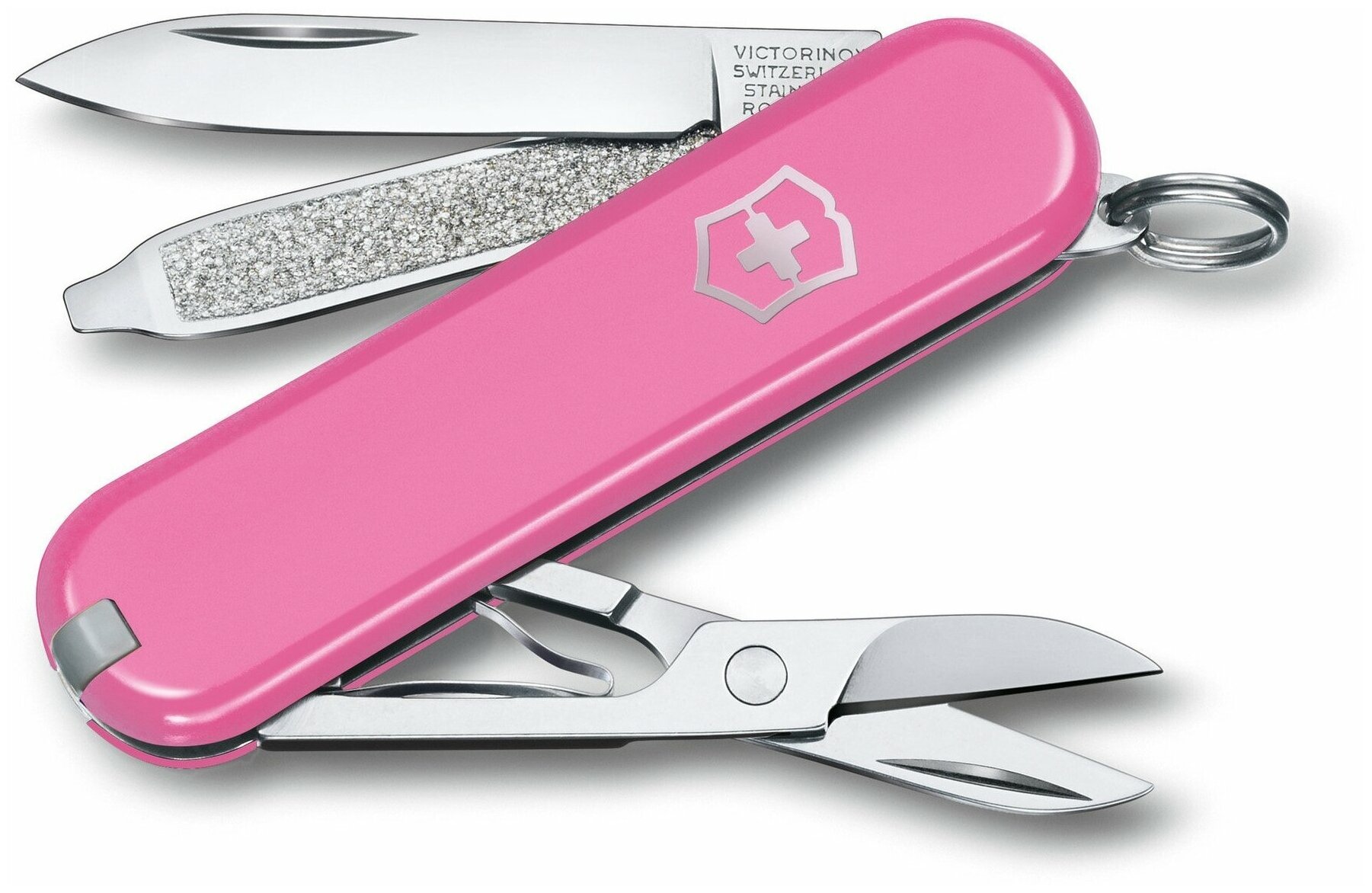 Нож-брелок Victorinox Classic SD Colors, 58 мм, 7 функций, "Cherry Blossom"