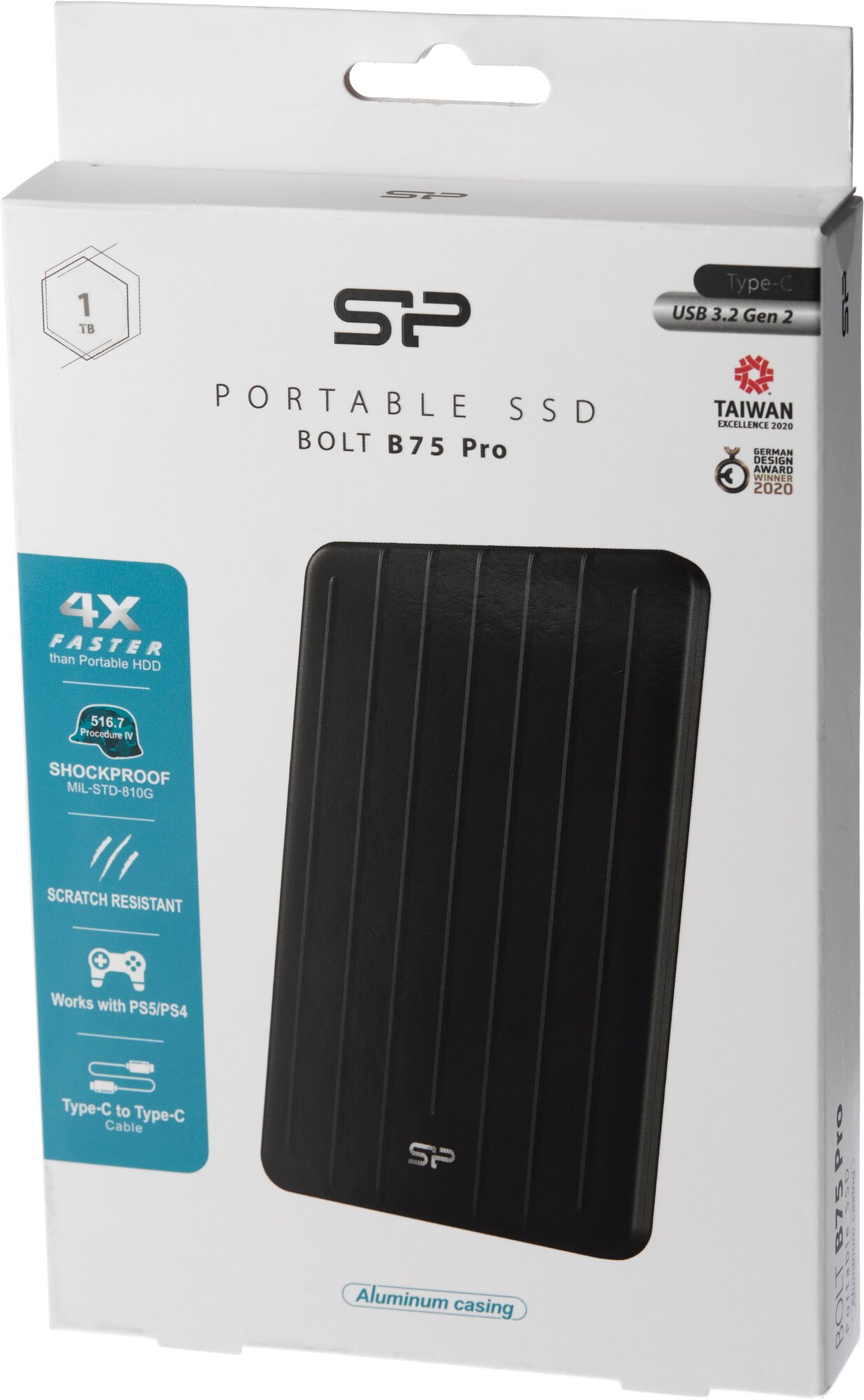 Silicon Power Bolt B75 Pro SP512GBPSD75PSCK 512GB (черный) - фото №5