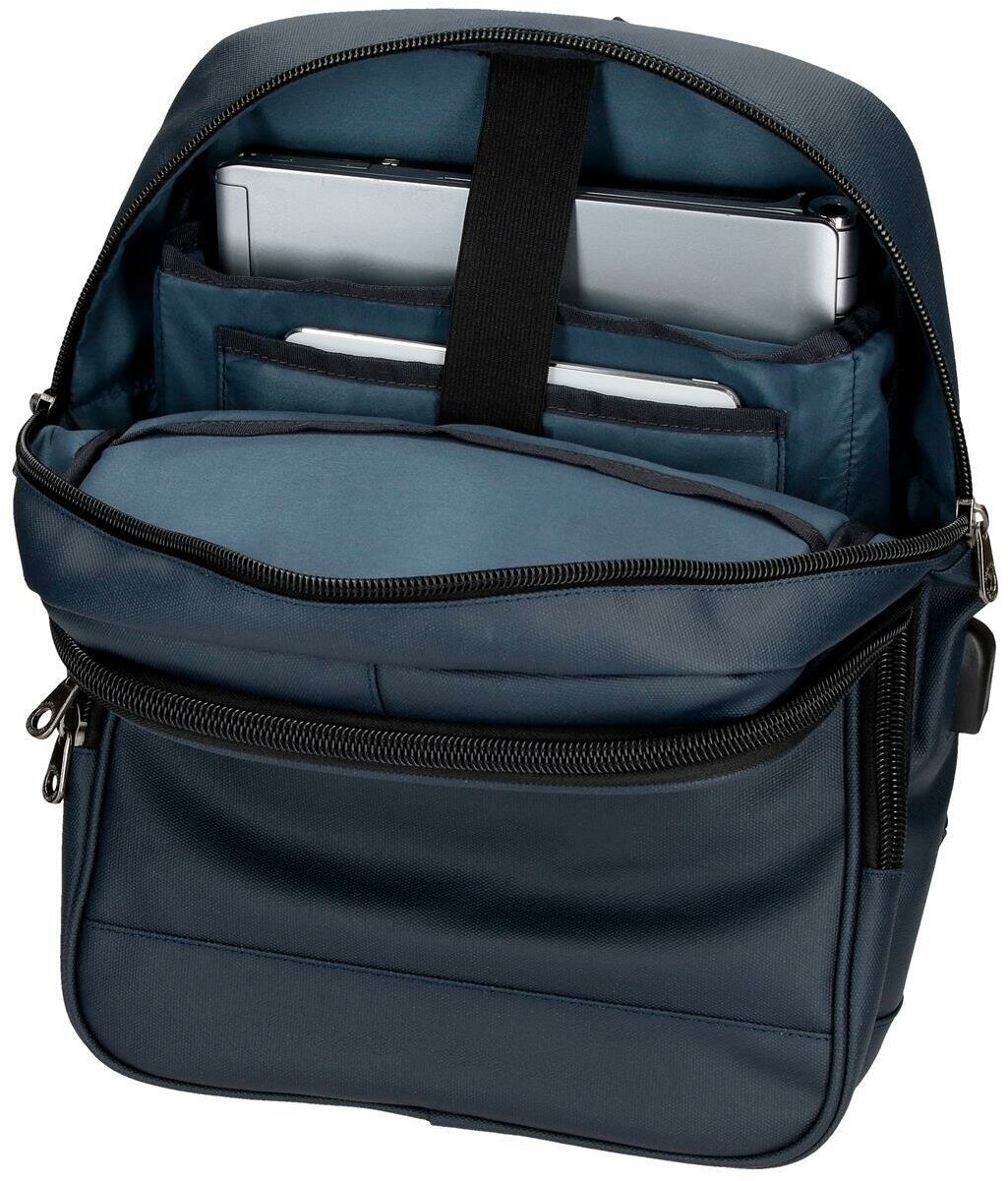Сумка для ноутбука мужская Pepe Jeans Bags , синяя - фото №15