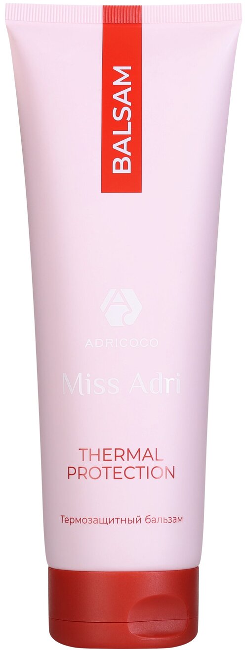 ADRICOCO Термозащитный бальзам для волос Miss Adri Thermal protection, 250 мл