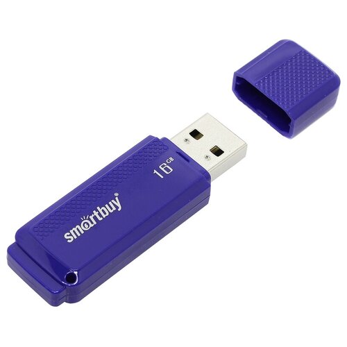 Память Smart Buy Dock 16GB, USB 2.0 Flash Drive, синий