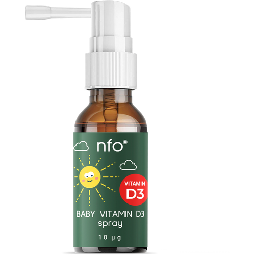 NFO Baby Vitamin D3 Spray фл., 10 мкг, 20 мл