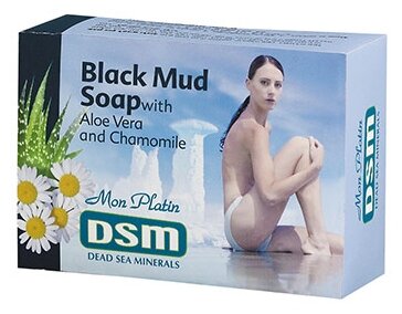 Mon Platin Мыло кусковое Mud soap, 125 г