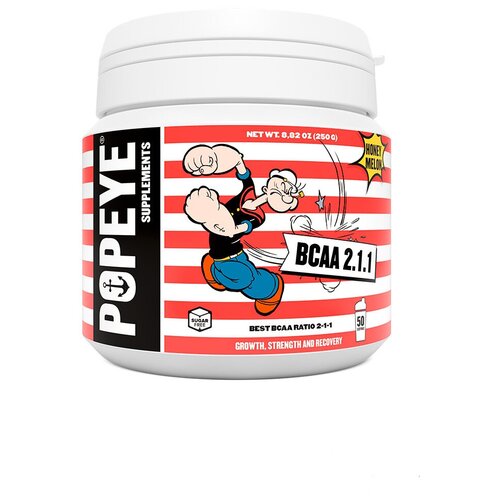 popeye bcaa 2 1 1 500g сицилийский апельсин POPEYE BCAA 2:1:1 250g (Медовая дыня)