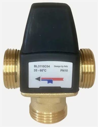 Изображение товара Термостатический смесительный клапан Zeissler - 1" НР (35°- 60°C, KVs 1,6 м³)