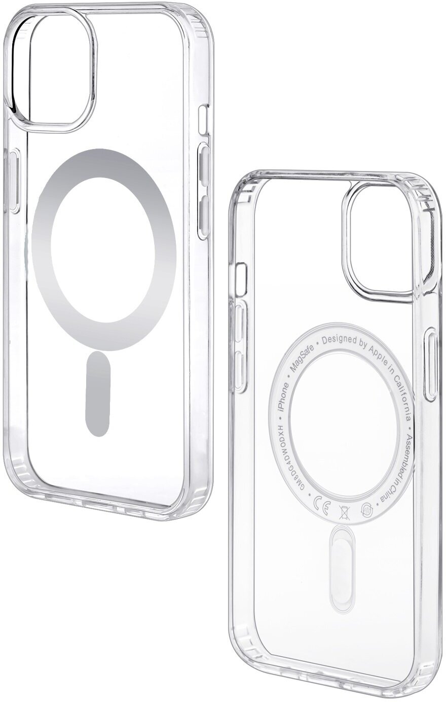 Чехол на айфон 12 Pro Max Clear Case (MagSafe)